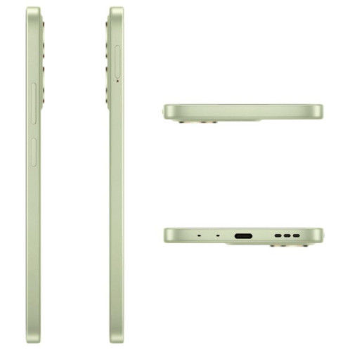 OPPO A5 Vitality 5G, 12 Go + 256 Go, lecteur d'empreintes digitales latéral, 6,67 pouces, ColorOS 15.0, MediaTek Dimensity 6300 Octa Core, OTG, réseau : 5G (vert) SO571G905-018